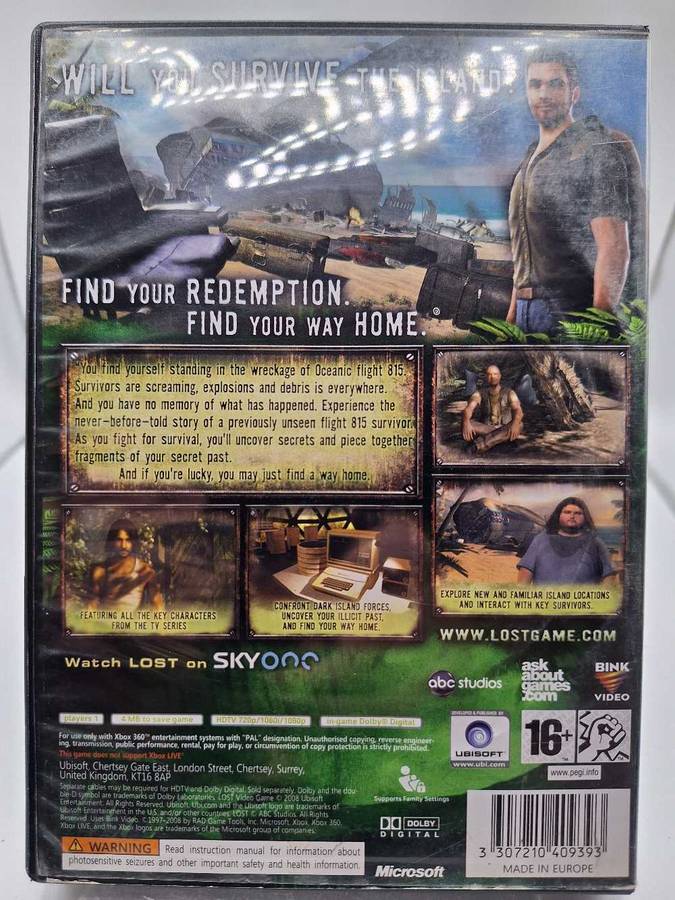 Lost: The Video Game (XBOX 360)