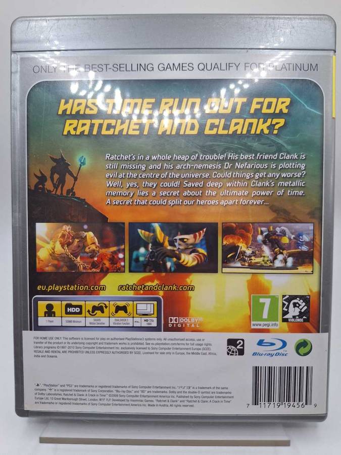 Ratchet and Clank: A Crack in Time - Platinum (PS3)