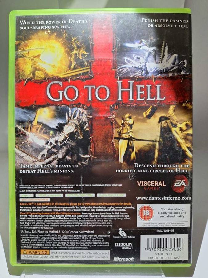Dante's Inferno (XBOX 360)