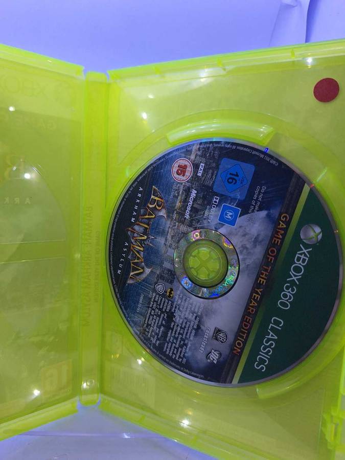 Batman Arkham Asylum: Game of the Year Edition (XBOX 360)