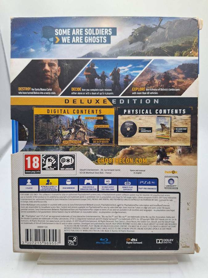 Tom Clancy's: Ghost Recon - Wildlands (PS4)