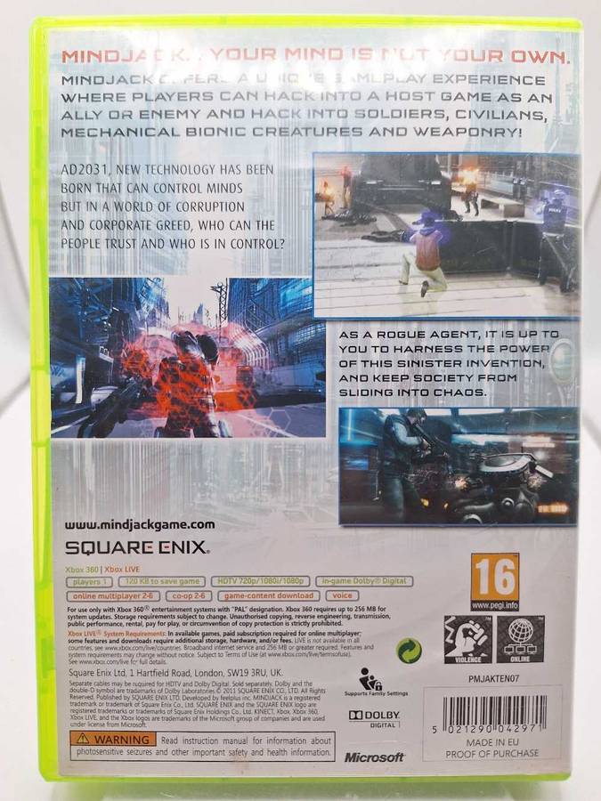 Mindjack (XBOX 360)