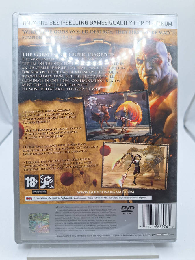 God of War - Platinum (PS2)