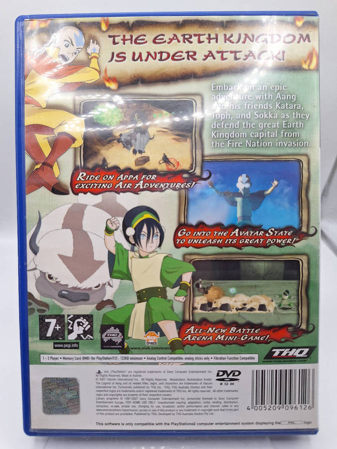 Avatar: The Legend of Aang - The Burning Earth (PS2)
