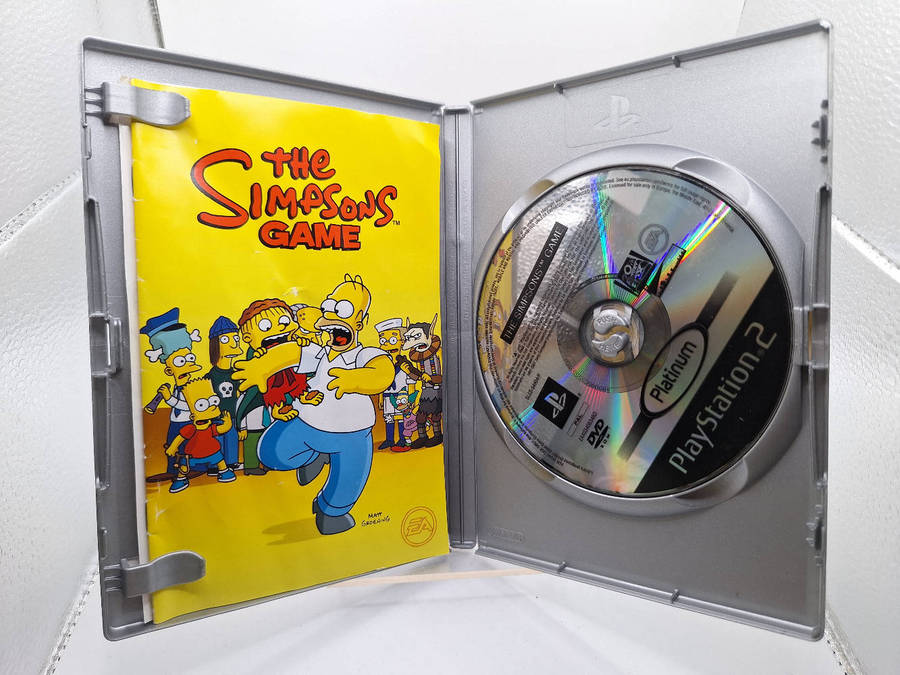 The Simpsons Game - Platinum (PS2)
