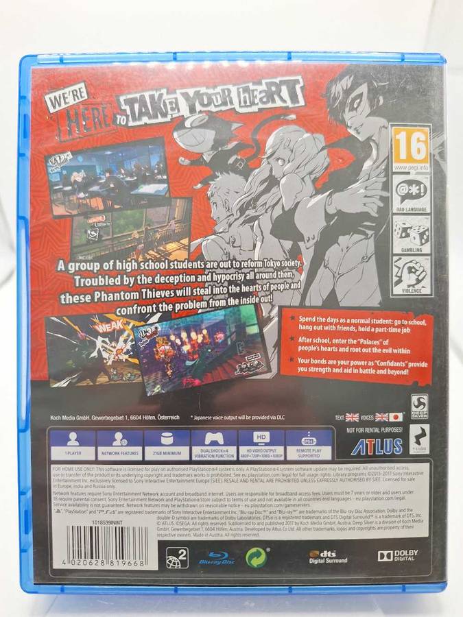 Persona 5 (PS4)