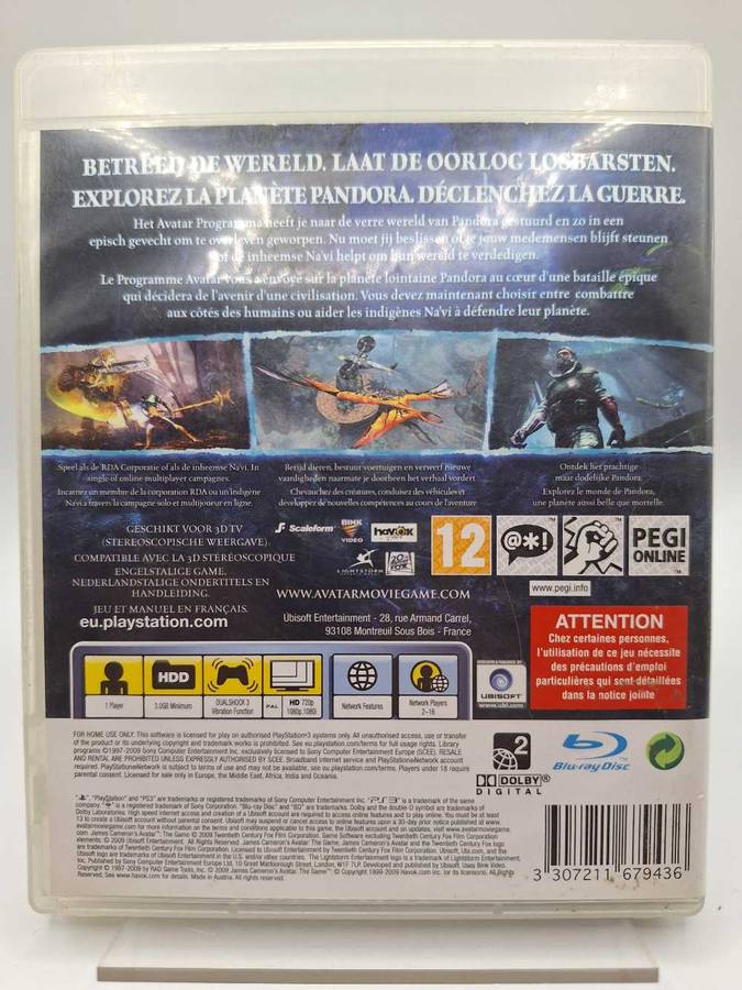 James Cameron's: Avatar The Game (PS3)