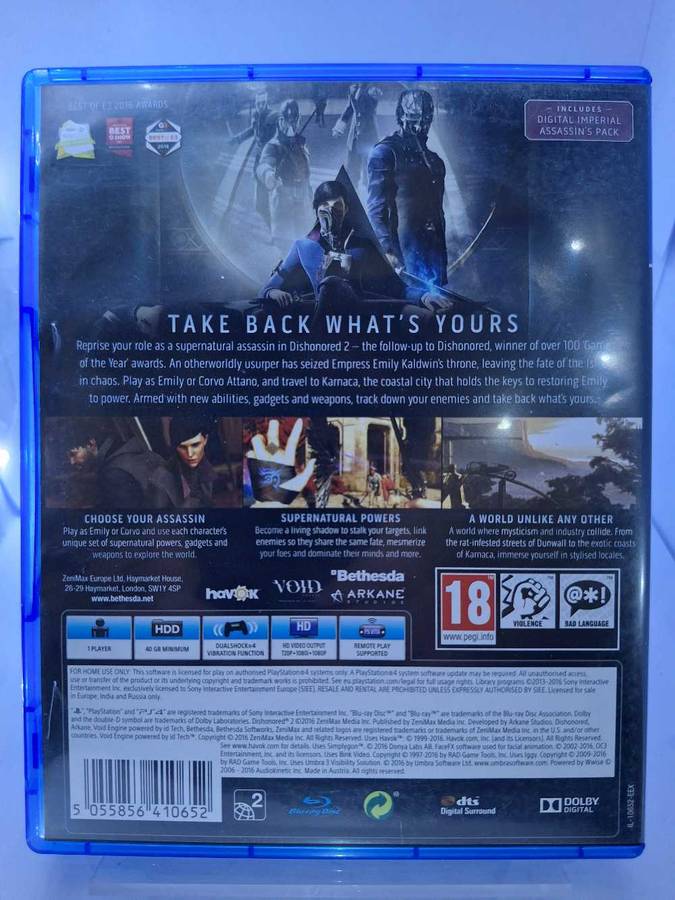 Dishonored 2 (PS4)