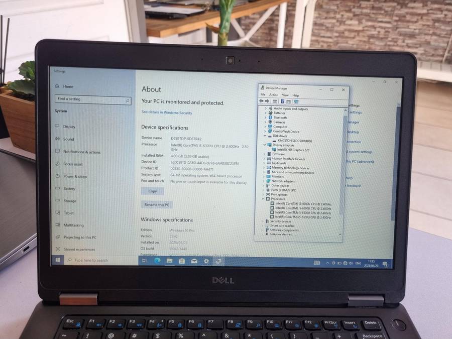 Dell latitude 5470 Core i5 - 6200U/ 8GB DDR4/ 500GB HDD/ 14" FHD 1080p Display/ Backlit Keys
