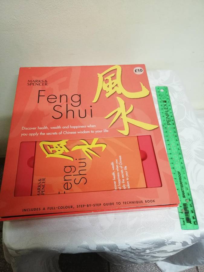 Feng Shui by Mark and Spencer. Book, compass & pa kua