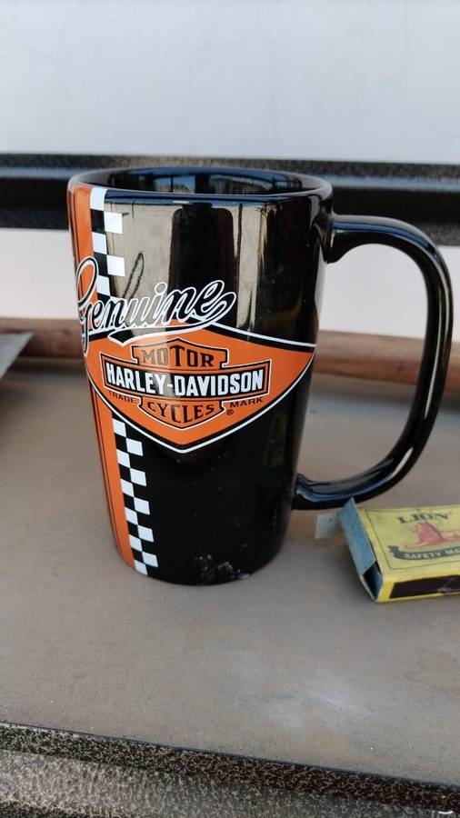 Genuine Harley-Davidson coffee/tea mug in hardly used condition (2013)