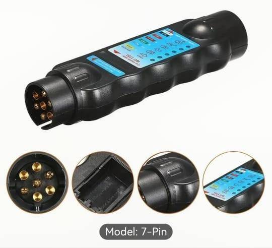 7 Pin Trailer & vehicle wiring tester and verifier 12 volt