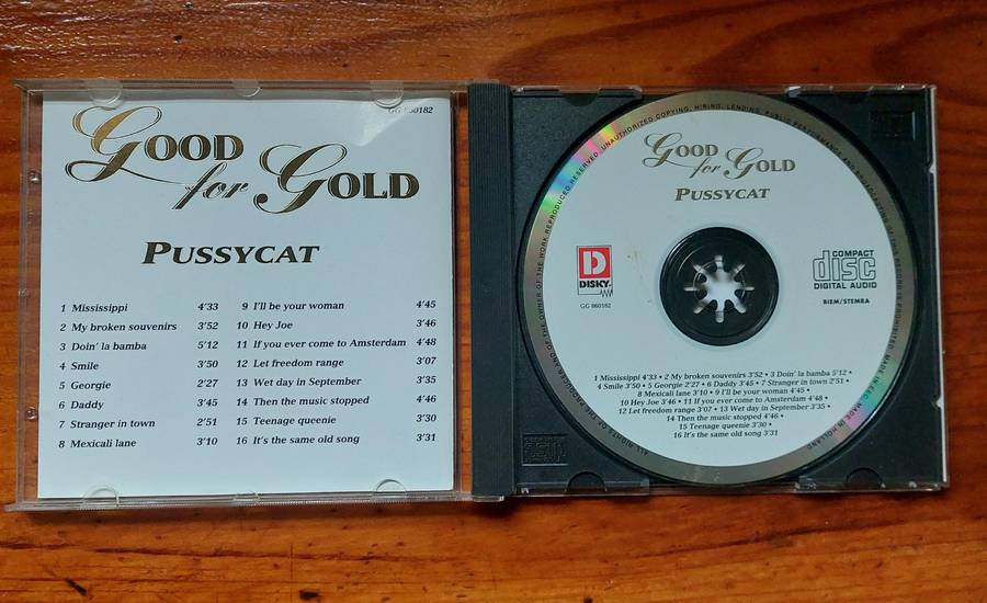 Pussycat - Good for Gold Music CD
