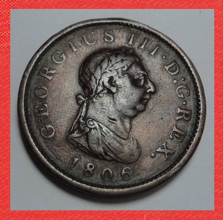 Crazy R1 Start! Great Britain Penny 1806