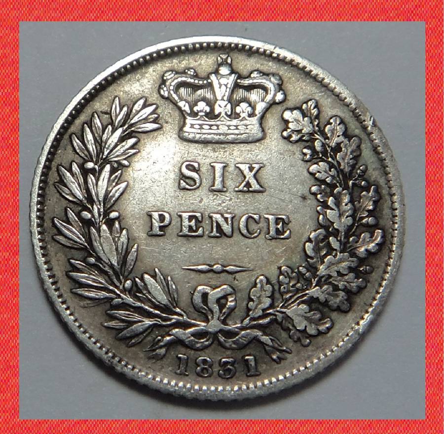 Crazy R1 Start! Great Britain 6-Pence 1831