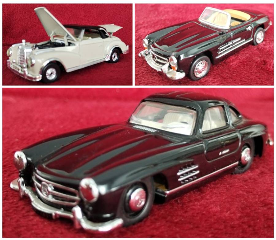 3-Car Mercedes Benz Set