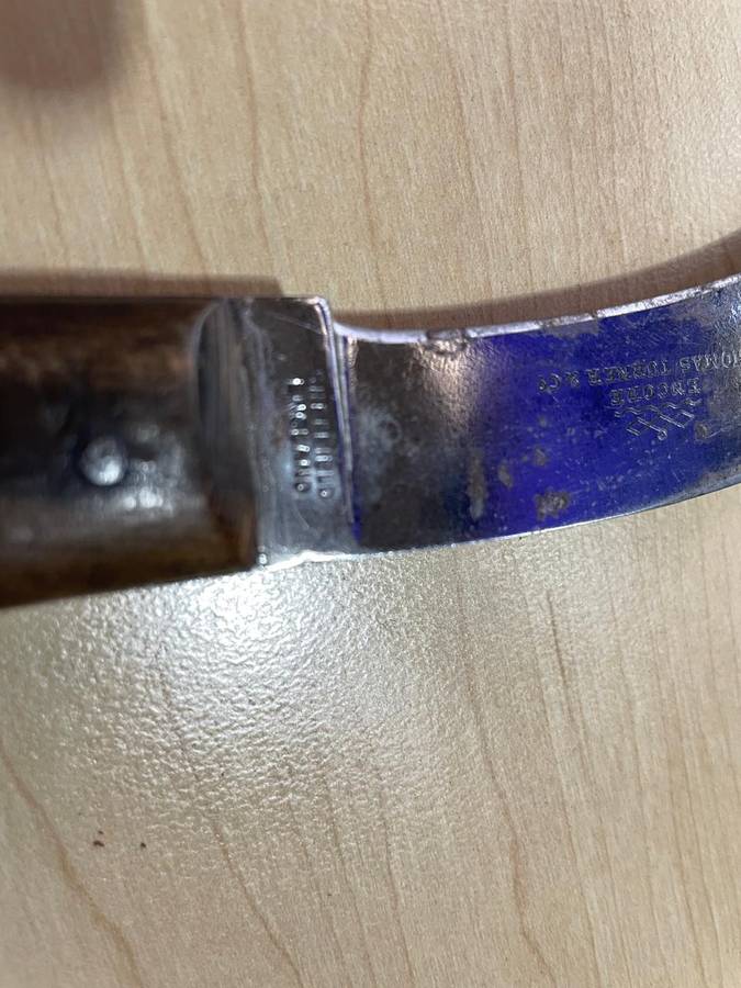 Knife : Unusual and definitely an Antique