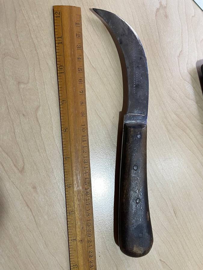 Knife : Unusual and definitely an Antique