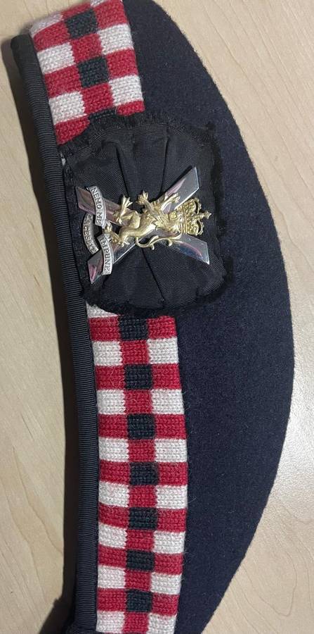 Scottish UK Glengarry - "The Real McCoy Laddie" Order of the Thistle - rare item