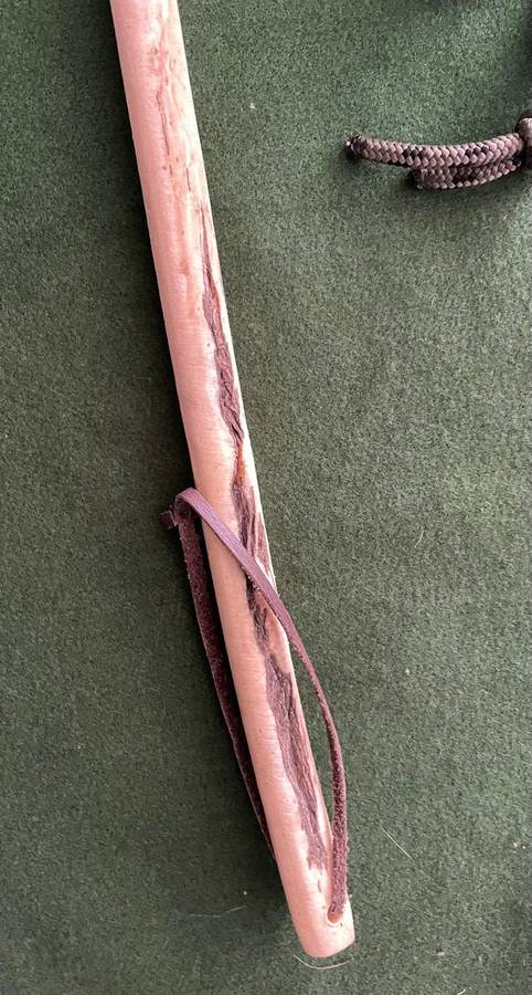 South African Set : Hippo Rawhide Sjambok / "Ketty & Knobkierrie" - in excellent condition