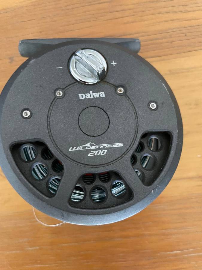 Flyfishing : Reel : Daiwa with line and leader