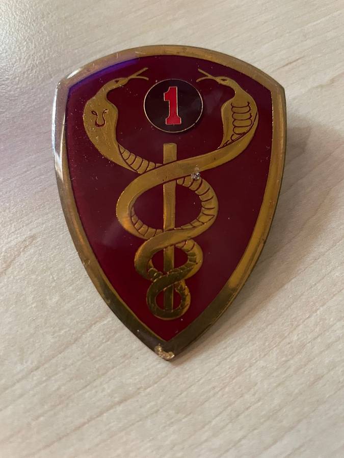 SADF SAMS 1 Field Ambulance Unit Shoulder Flash
