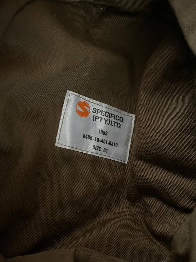 SADF Bush / Bos Hoed : **Border War : 1980s SADF Nutria Bush Hat Size: 61