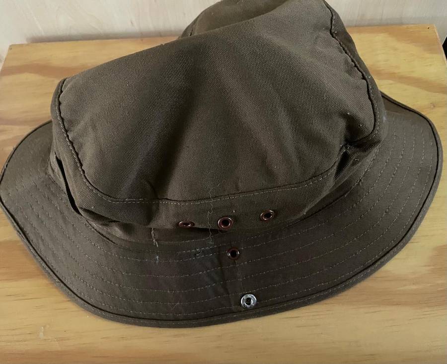 SADF Bush / Bos Hoed : **Border War : 1980s SADF Nutria Bush Hat Size: 61