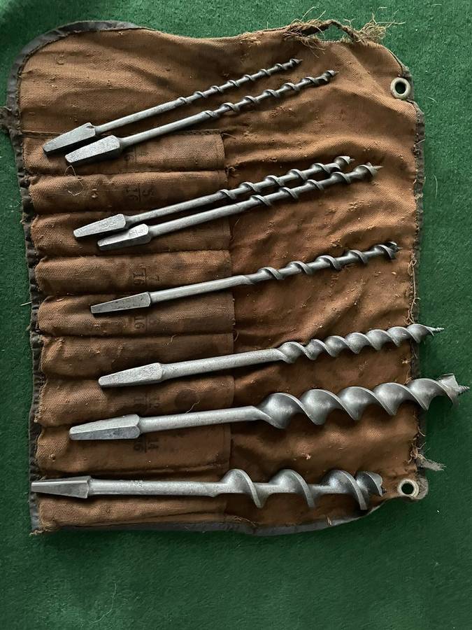 Vintage old Drill Bits