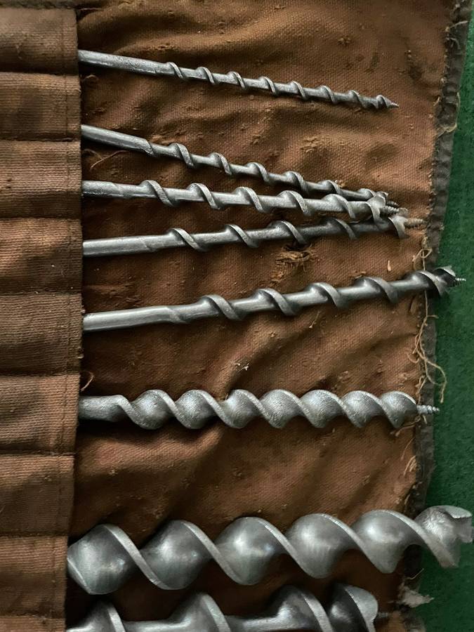 Vintage old Drill Bits