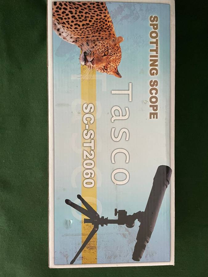 Tasco Spotting Scope : Zoom 20x to 60x - brand new - never been used - still in box