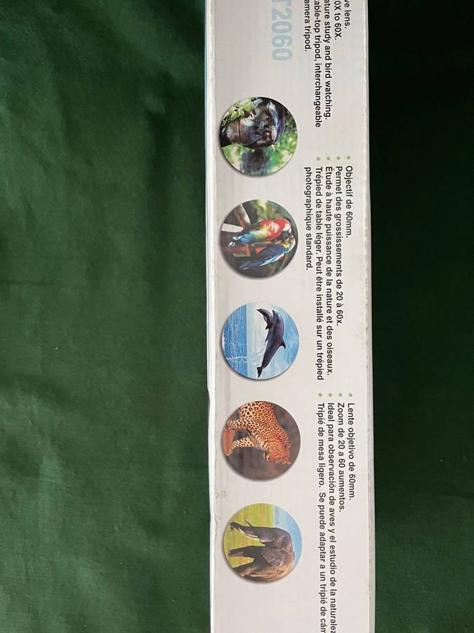 Tasco Spotting Scope : Zoom 20x to 60x - brand new - never been used - still in box