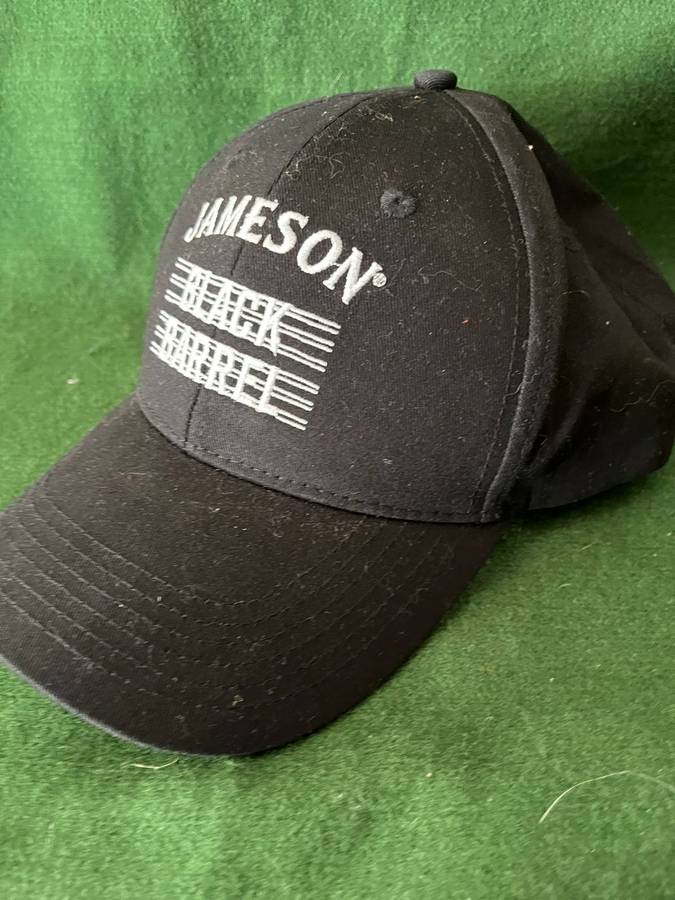 Golf Cap : Jameson Whiskey Black Barrel Peak Cap
