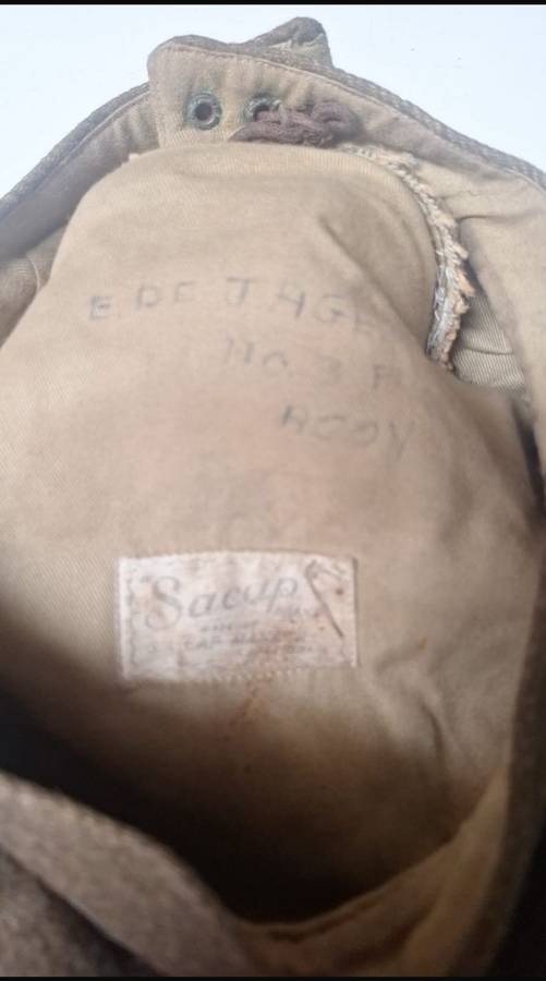 SADF : Transvaal Scottish Tam 'O Shante - great condition for age