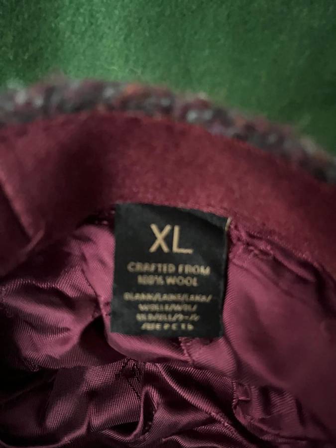 Irish Cap : Irish Tweed Flat cap , Size Xl - excellent condition