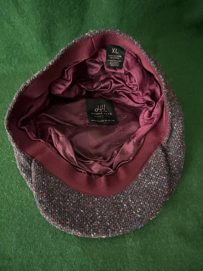 Irish Cap : Irish Tweed Flat cap , Size Xl - excellent condition