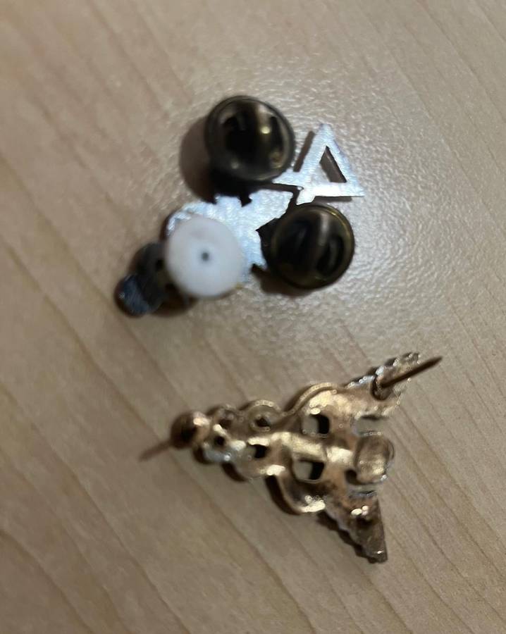 SADF Medics Health Badges - All Pins Intact