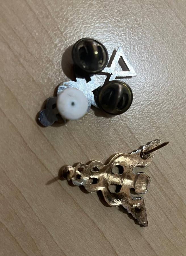 SADF Medics Health Badges - All Pins Intact