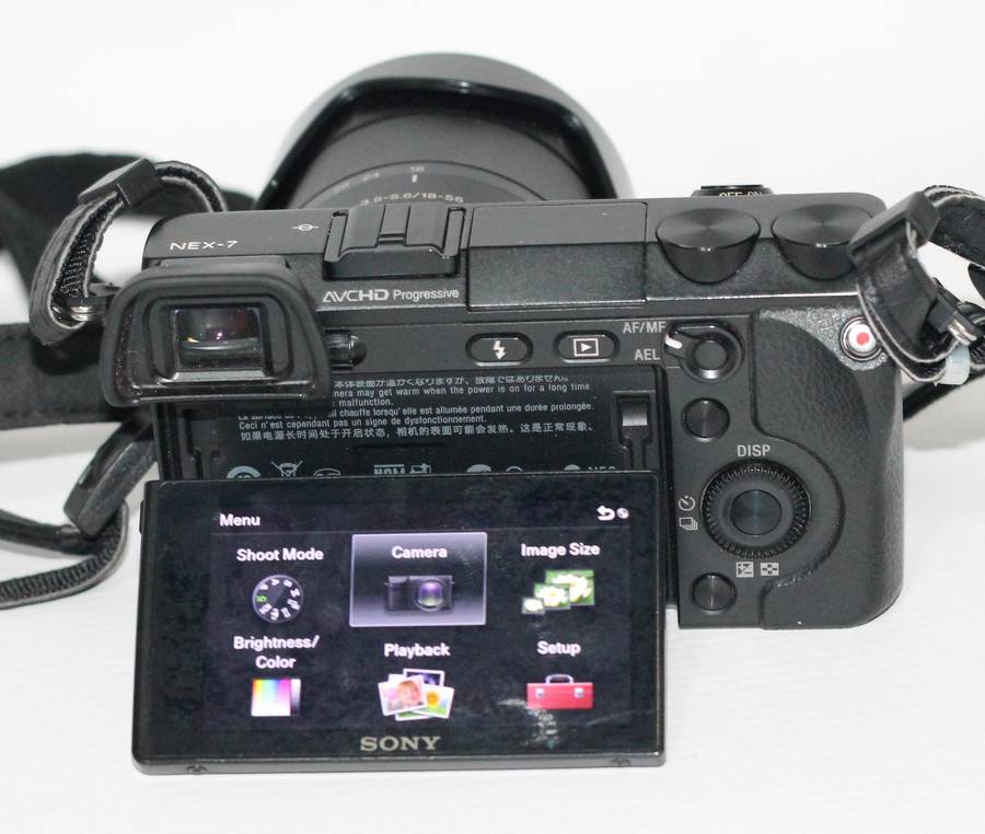 Sony NEX-7 24.3 MP Mirrorless Digital Camera with 18-55mm Lens