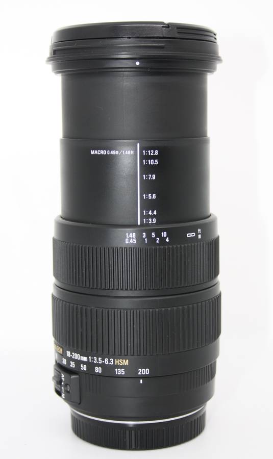 Sigma 18-200mm f/3.5-6.3 DC Auto Focus OS (Optical Stabilizer) Zoom Lens for Canon DSLR Cameras