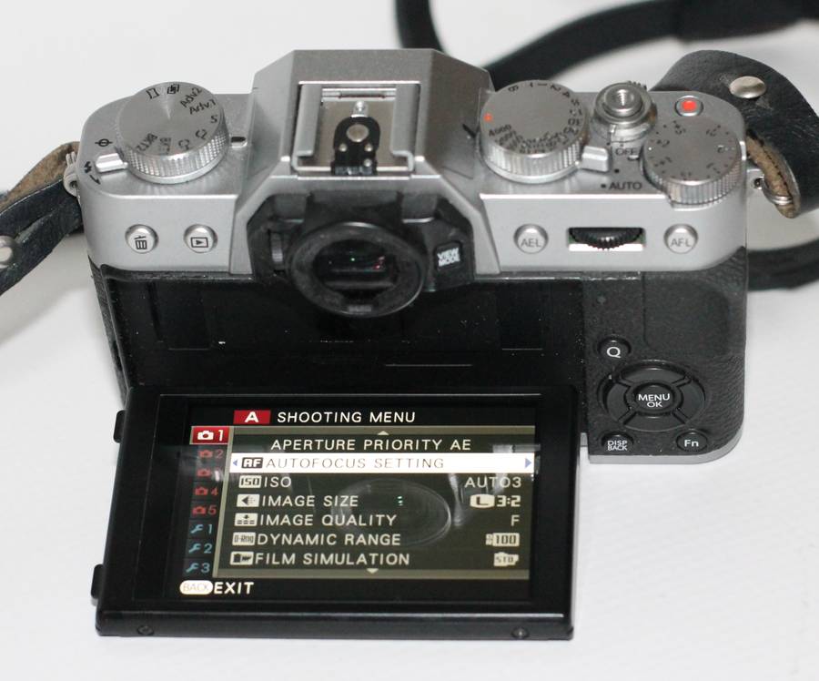Fujifilm X-T10 Mirrorless Camera Body (Silver)