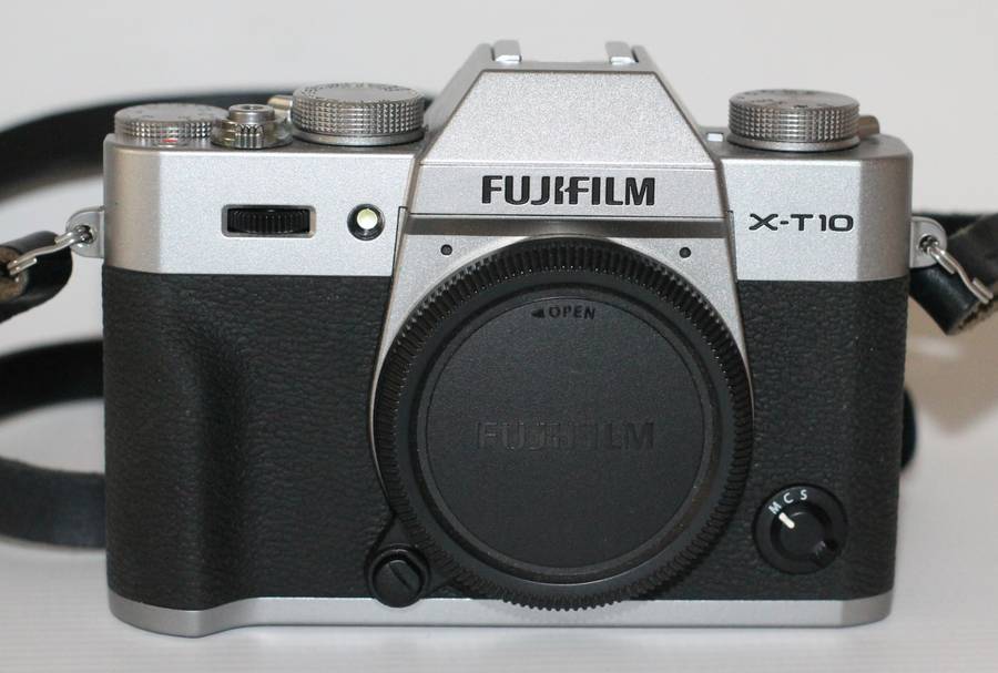 Fujifilm X-T10 Mirrorless Camera Body (Silver)