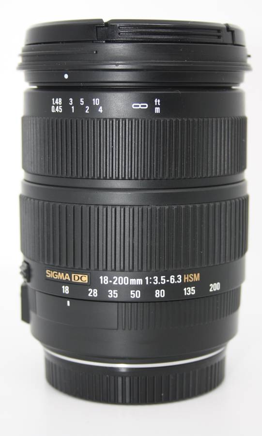 Sigma 18-200mm f/3.5-6.3 DC Auto Focus OS (Optical Stabilizer) Zoom Lens for Canon DSLR Cameras