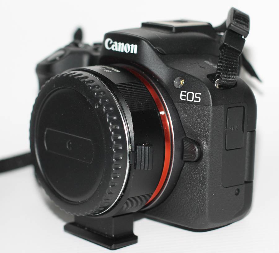 Canon EOS R50 Mirrorless Camera With EF-EOS R AF ADAPTER