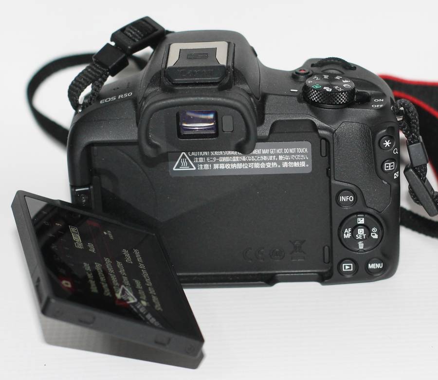 Canon EOS R50 Mirrorless Camera With EF-EOS R AF ADAPTER