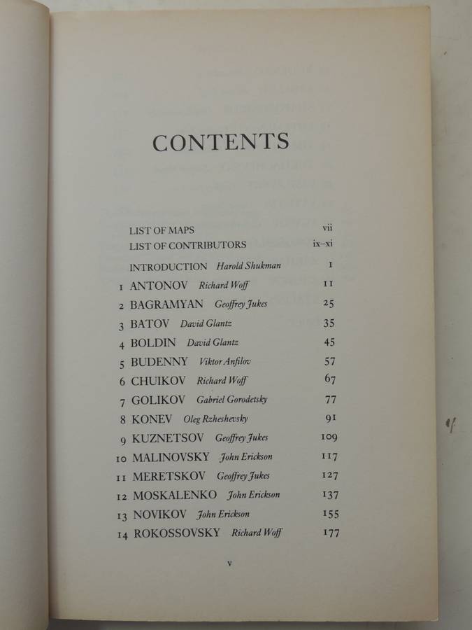 Stalin's Generals - Harold Shukman