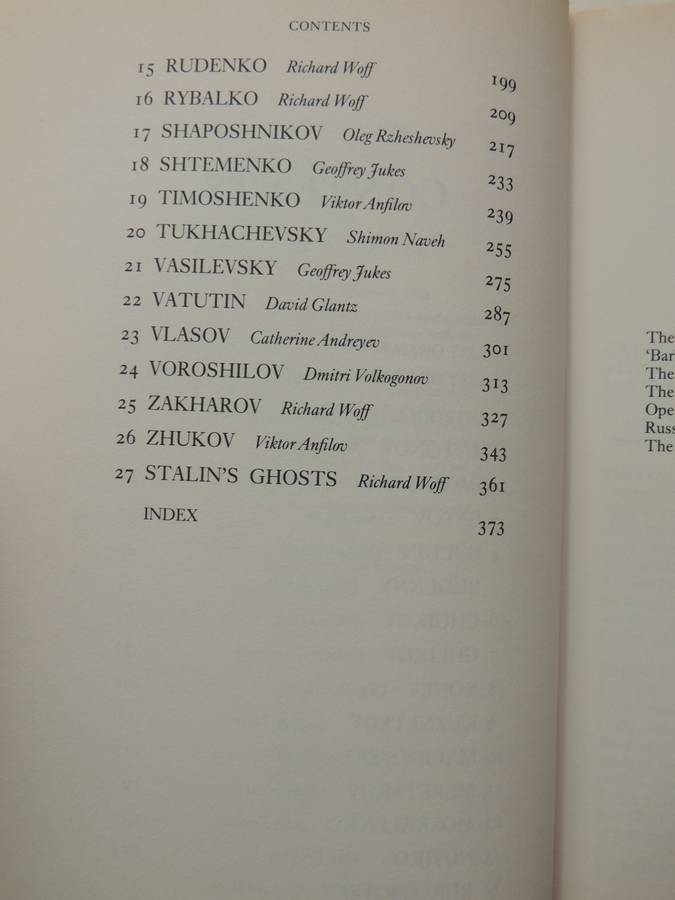 Stalin's Generals - Harold Shukman