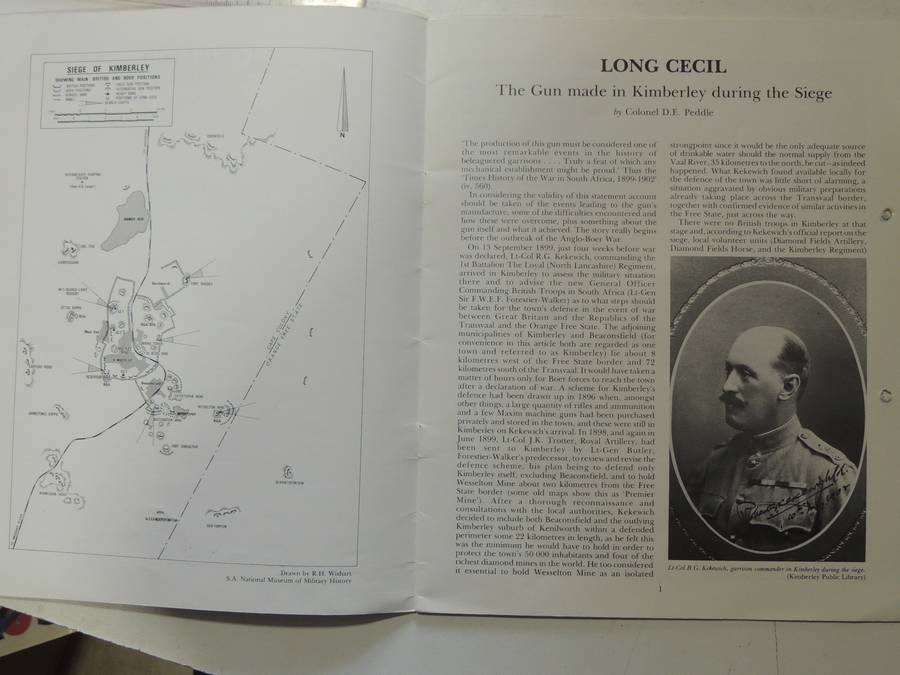 Long Cecil: The Story Of The Gun Made During The Siege Of Kimberley - D.E. Peddle