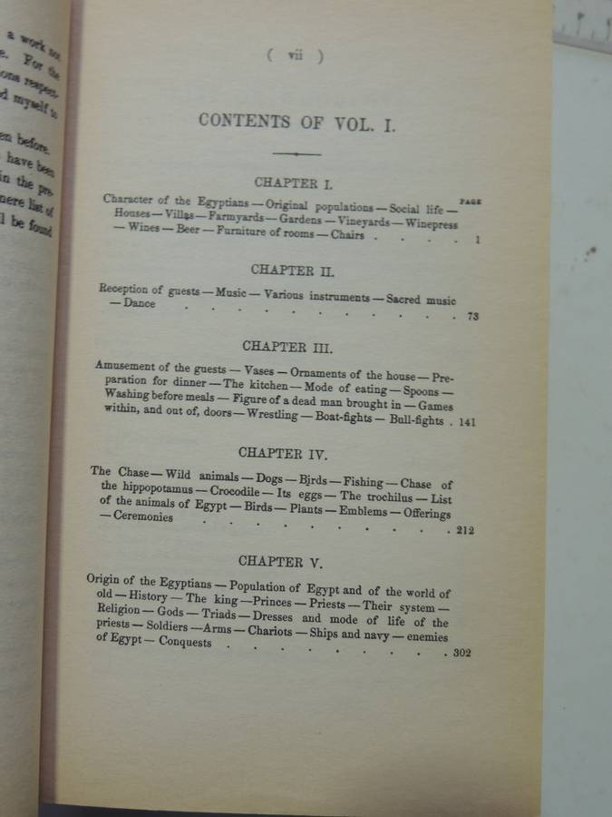 The Ancient Egyptians: Their Life And Customs - J. Gardener Wilkinson   2 Volume Set-