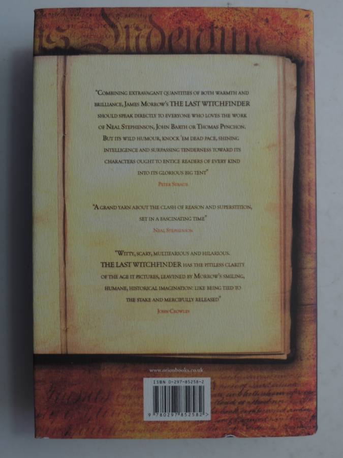 The Last Witchfinder - James Morrow